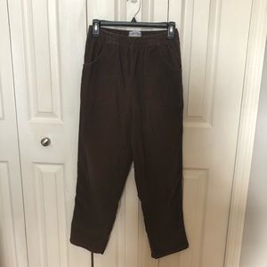Brown Corduroy Pants
